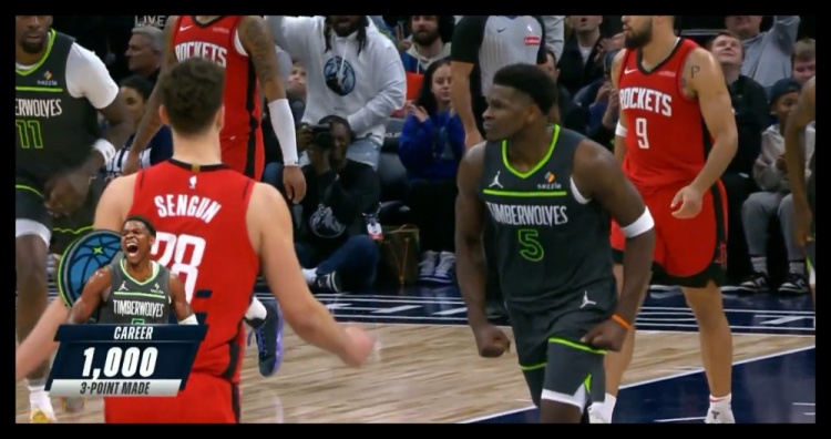  23歲186天！愛德華茲成NBA歷史上最年輕投進1000記三分球員