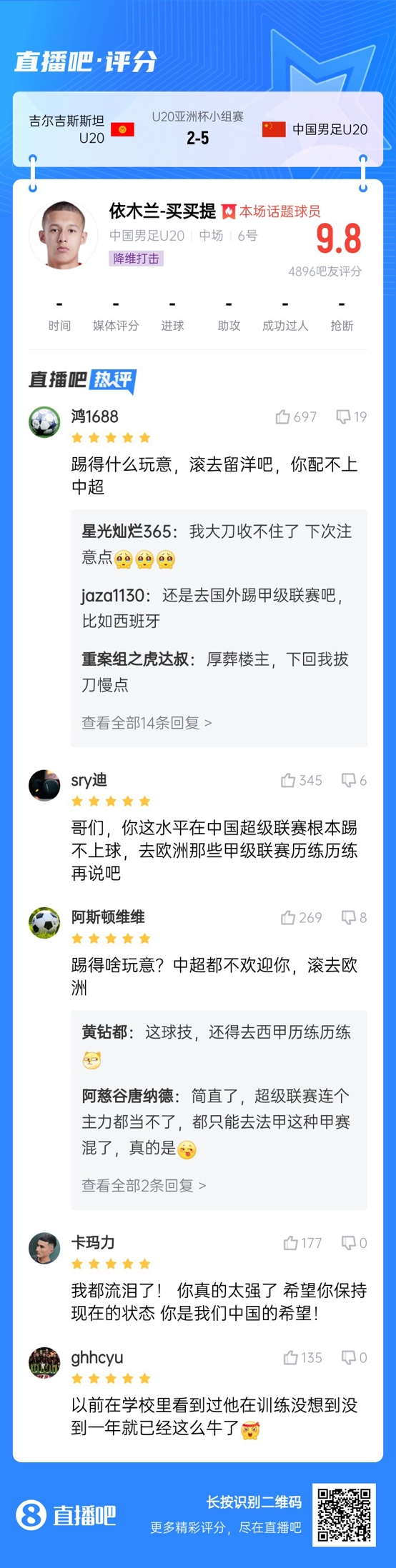  依木蘭這場多少妙傳了？毛偉杰回傳+依木蘭直塞“調(diào)虎離山”