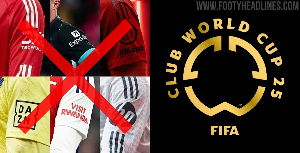  FIFA不允許世俱杯球隊有袖標(biāo)贊助，需貼上世俱杯徽標(biāo)
