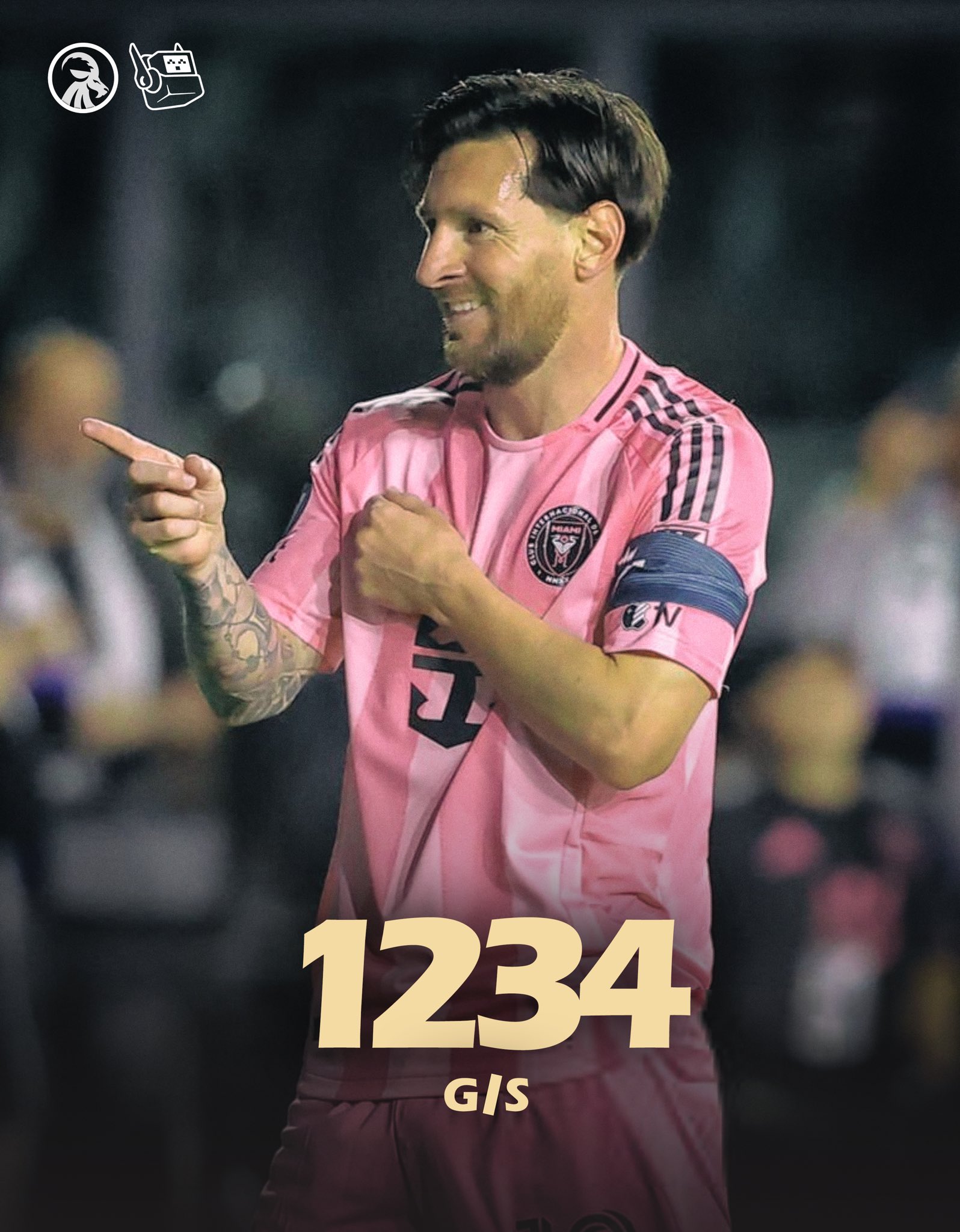  回歸即進球！37歲梅西生涯目前853球381助，參與進球數(shù)1234球！
