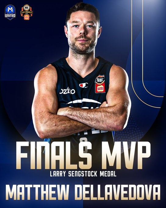  敗方MVP！NBL總決賽落下大幕 前騎士后衛(wèi)德拉維多瓦斬獲總決賽MVP