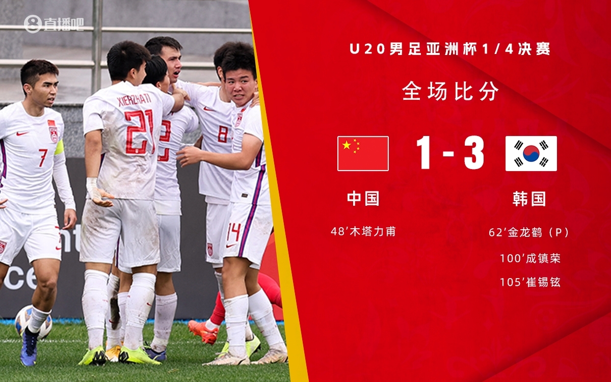  復(fù)仇！U22國(guó)足絕殺復(fù)仇韓國(guó)，2年前U20亞洲杯加時(shí)憾負(fù)無緣世青賽