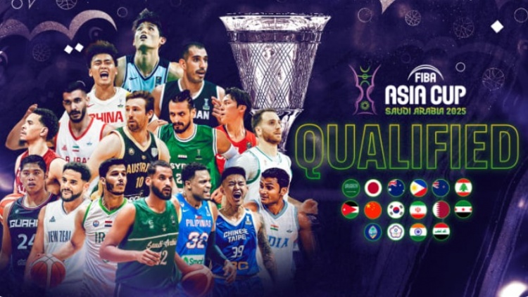  8月在沙特舉辦！FIBA官網(wǎng)：男籃亞洲杯抽簽儀式將在下月8號舉行