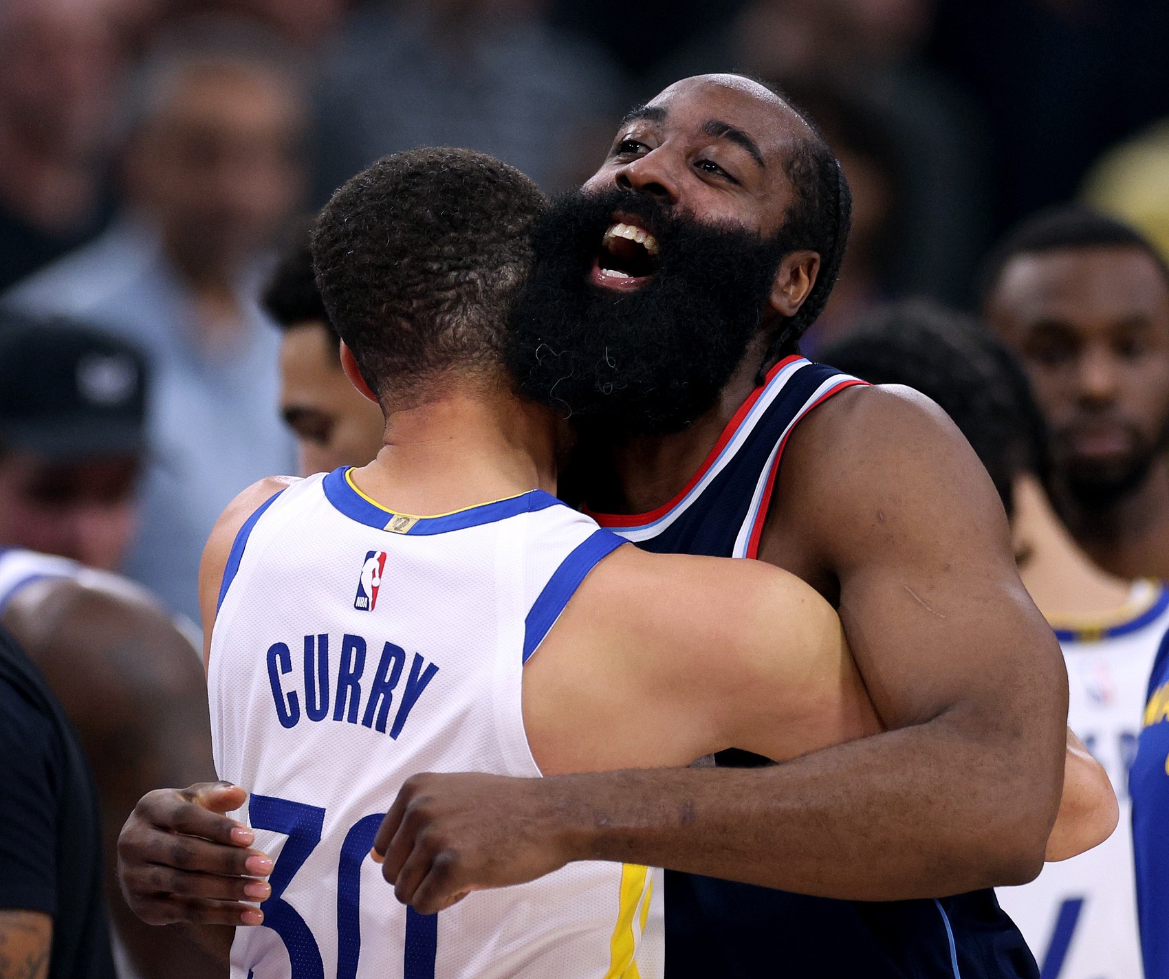  諸神黃昏！庫里哈登先后50+ NBA歷史首次兩名35歲以上球員轟50+！